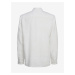 Bílá pánská lněná košile Jack & Jones Lawrence