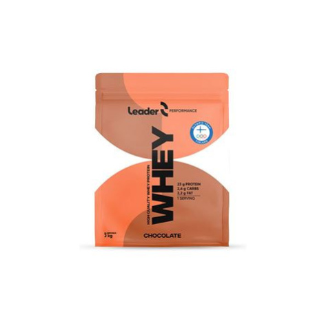 Leader Whey Protein 2 kg čokoláda Varianta: jahoda