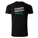 DOBRÝ TRIKO Pánské funkční tričko s potiskem Vegan, protože chci