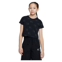 Nike SPORTSWEAR AIR Dívčí tričko, černá, velikost