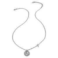 Guess Nádherný ocelový náhrdelník Re-leaf JUBN01331JWRHT/U