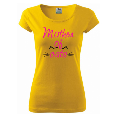 Mother of cats - Pure dámské triko
