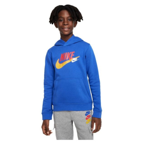 Nike SPORTSWEAR Chlapecká mikina, modrá, velikost