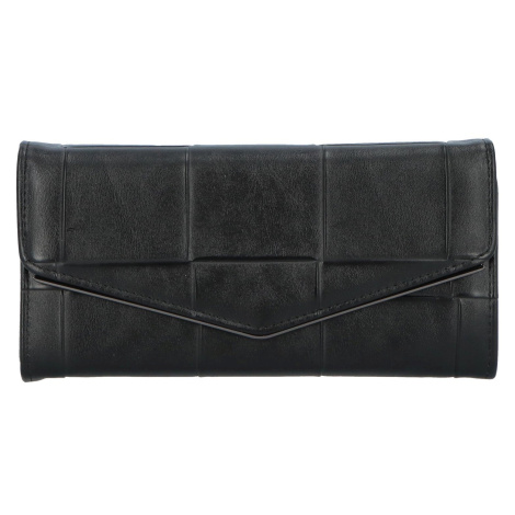 Zajímavá dámská koženková peněženka Pedrita, černá ROMINA & CO