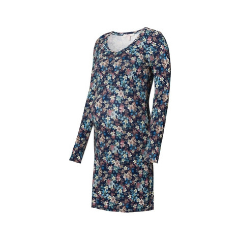ESPRIT ošetřovatelské šaty s květinami Night Modrá