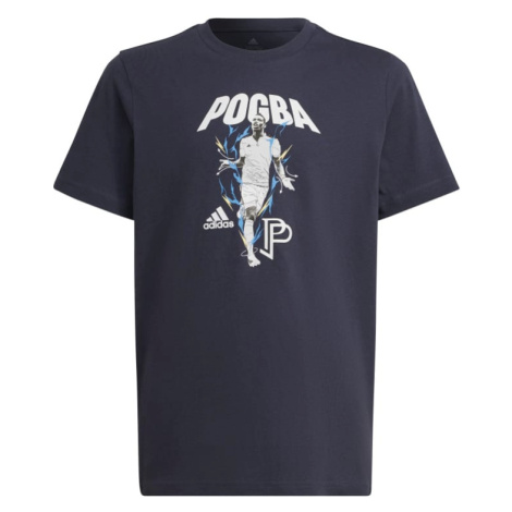 Paul Pogba dětské tričko POGBA Graphic navy Adidas