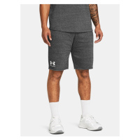 Tmavě šedé sportovní kraťasy Under Armour UA RIVAL TERRY SHORT