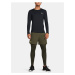 Khaki sportovní legíny Under Armour UA CG Armour Twist Lgs