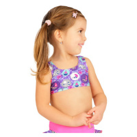 Dívčí samostatný plavkový top Litex 6D428 | fialová