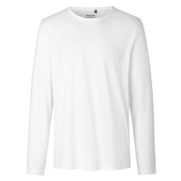 Neutral Pánské tričko s dlouhým rukávem NE61050 White
