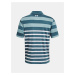 Světle modré sportovní tričko Under Armour UA Playoff 3.0 Stripe Polo
