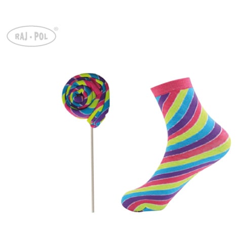 Raj-Pol Woman's Socks Lollipop