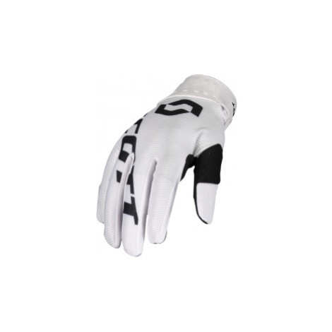 SCOTT 450 FURY rukavice černá/bílá