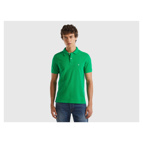 Benetton, Green Regular Fit Polo United Colors of Benetton