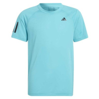 adidas CLUB Dívčí tenisové tričko, tyrkysová, velikost