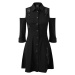 šaty dámské KILLSTAR - Paranormal Shirt-Dress - BLACK