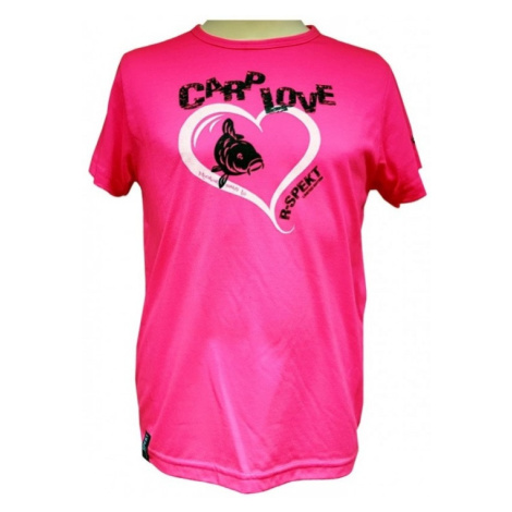 R-spekt tričko carp love dětské fluo pink - 11/12 let