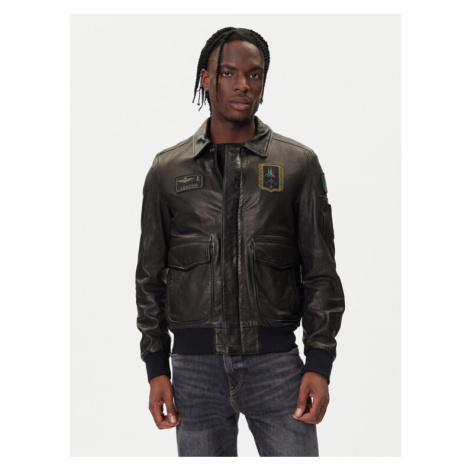 Kožená bunda Aeronautica Militare