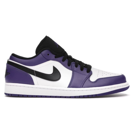 Jordan 1 Low Court Purple White