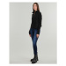 G-Star Raw 3301 SKINNY WMN Modrá