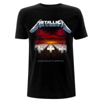 Metallica Tričko Master of Puppets Tracks Unisex Black