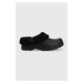 Pantofle Hunter Play Insulatd Clog pánské, černá barva