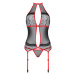 Passion model 18209474 corset kolor:red - festina