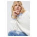 Mikina Pepe Jeans Elsa dámská, béžová barva, s aplikací