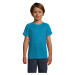 SOĽS Sporty Kids Dětské funkční triko SL01166 Aqua