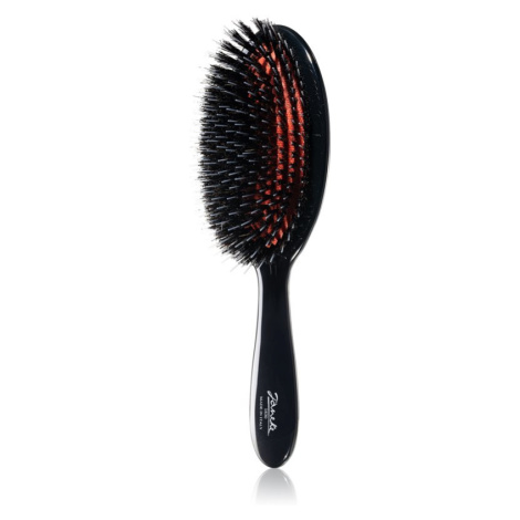 Janeke Black Line Professional air-cushioned brush oválný kartáč na vlasy 22,5 cm