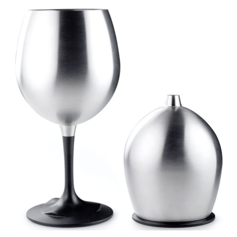 Sklenička GSI Outdoors Glacier Stainless Red Wine Glass Barva: stříbrná