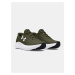 Khaki běžecké tenisky Under Armour UA BGS Surge 4