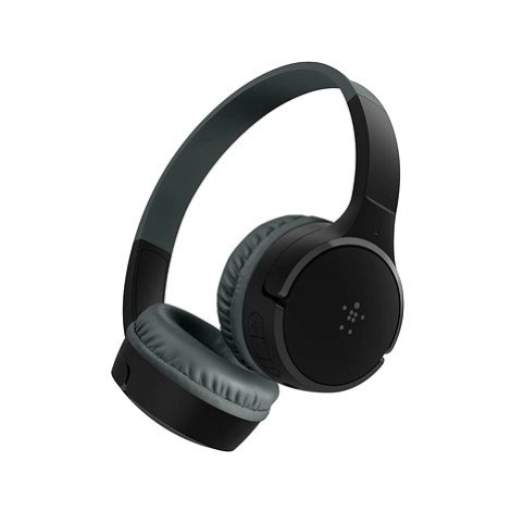 Belkin Soundform Mini - Wireless On-Ear Headphones for Kids - černá