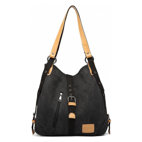 Dámská taška přes rameno 3v1 - KONO Barva: Černá