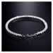 Sisi Jewelry Náramek se zirkony Bullgaris NR1108-KSB00001(3)/17 Bílá/čirá 17 cm