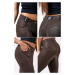 NEBBIA - Bubble BUTT kalhoty 538 (leather look) - NEBBIA