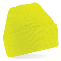 Beechfield Dětská zimní čepice B45b Fluorescent Yellow