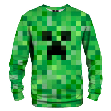 Mr. GUGU & Miss GO Unisex's Pixel Creeper Sweater S-Pc2357