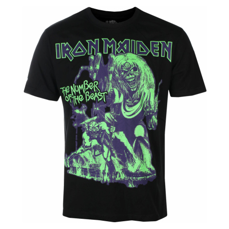 Tričko metal pánské Iron Maiden - Iron Maiden - BRANDIT - 61050-black