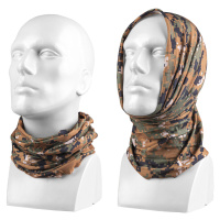 Multifunkční šátek HEADGEAR Mil-Tec® - digital woodland