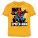 Spider Man - licence Chlapecké tričko - Spider-Man 52021447, žlutá Barva: Žlutá