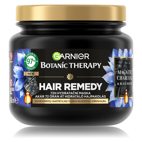 Garnier Hydratační maska pro mastné vlasy a suché konečky vlasů Botanic Therapy Magnetic Charcoa