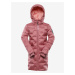 Holčičí růžový zimní prošívaný kabát NAX SARWO