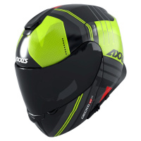 AXXIS Výklopná helma AXXIS GECKO SV ABS epic - fluor žlutá