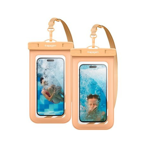 Spigen Aqua Shield WaterProof Case A601 2 Pack Apricot
