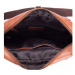 SEGALI Pánská kožená taška přes rameno SG 229405 tan