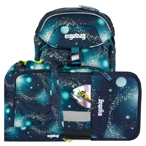 Ergobag Školní batoh pro prvňáčka Prime Galaxy space SET