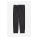 H & M - Xfit® Straight Regular Jeans - černá
