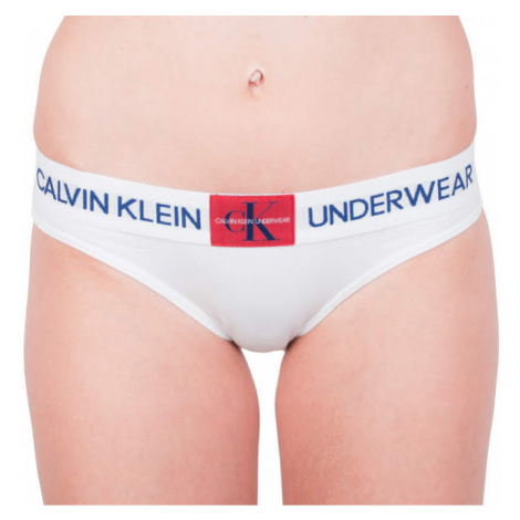 Dámské kalhotky Calvin Klein bílé (QF4994E-100)