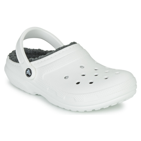 Crocs CLASSIC LINED CLOG Bílá